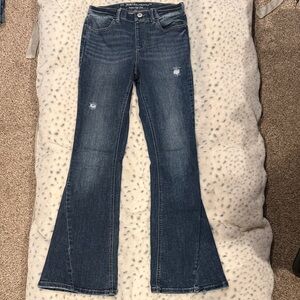 Maurices Dark Blue Flare Jeans